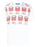 Junya Watanabe MAN campbell soup graphic print T-shirt - White