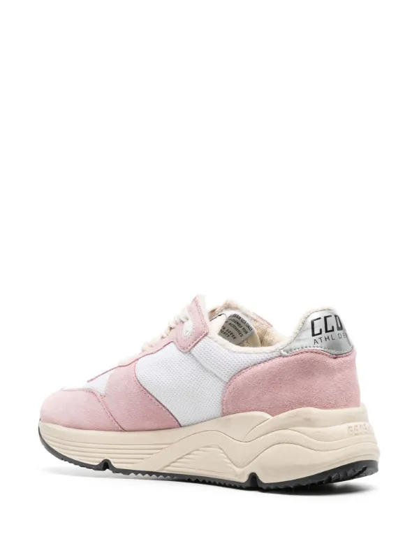 Golden Goose Running-Sole Suede Sneakers Pink FARFETCH PH