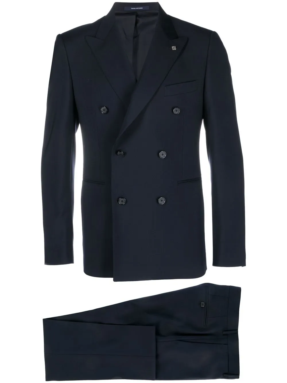 

Tagliatore double-breasted two-piece suit - Azul