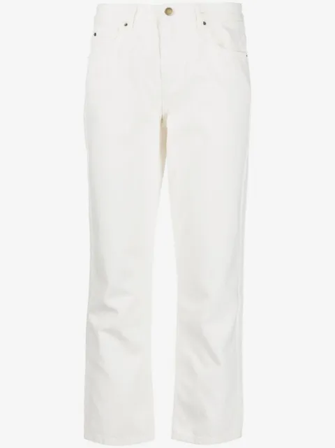 Ba&Sh mid-rise cropped jeans