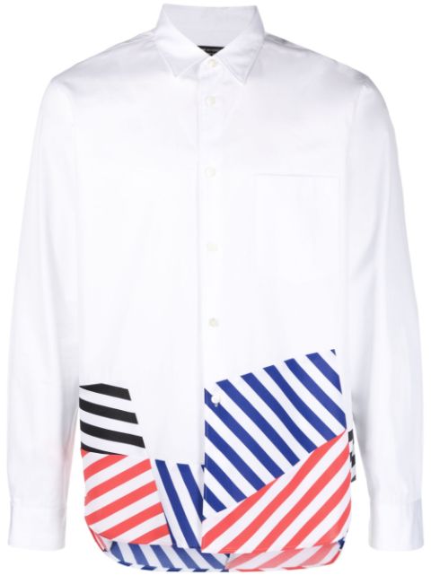 Comme des Garcons Homme Plus striped cotton shirt Men