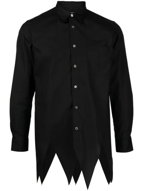 Comme Des Garçons Homme Plus asymmetric cotton shirt