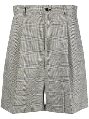 noir kei ninomiya ハーフパンツ Noir Kei Ninomiya: Women's Double Waistband Shorts (Black