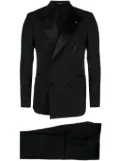 Tagliatore double-breasted tuxedo - Black