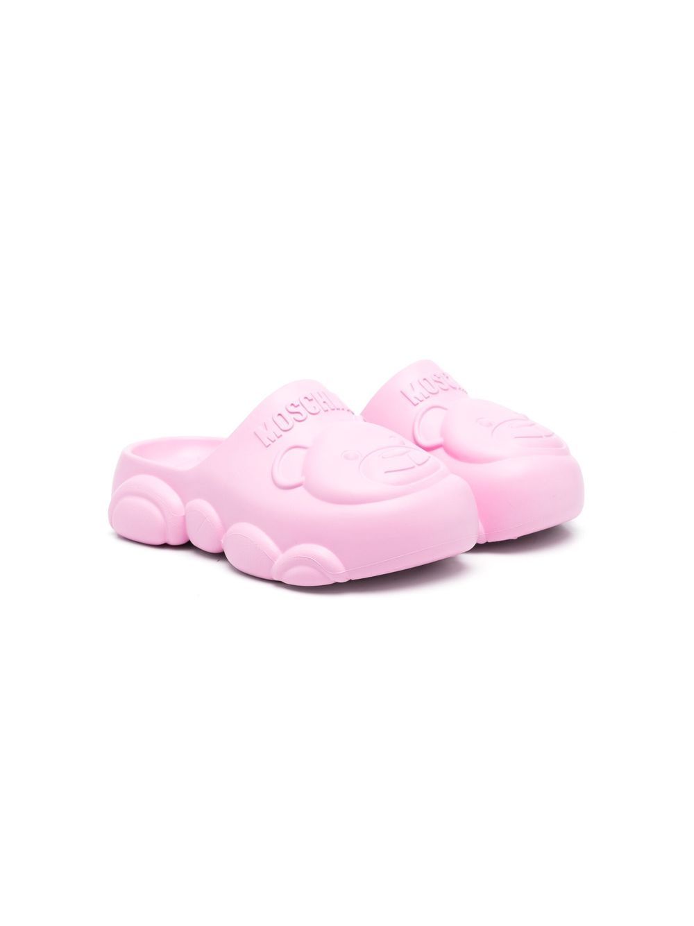 

Moschino Kids teddy bear-detail sandals - Pink