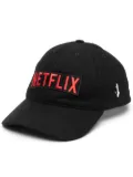 Junya Watanabe MAN logo-patch baseball cap - Black