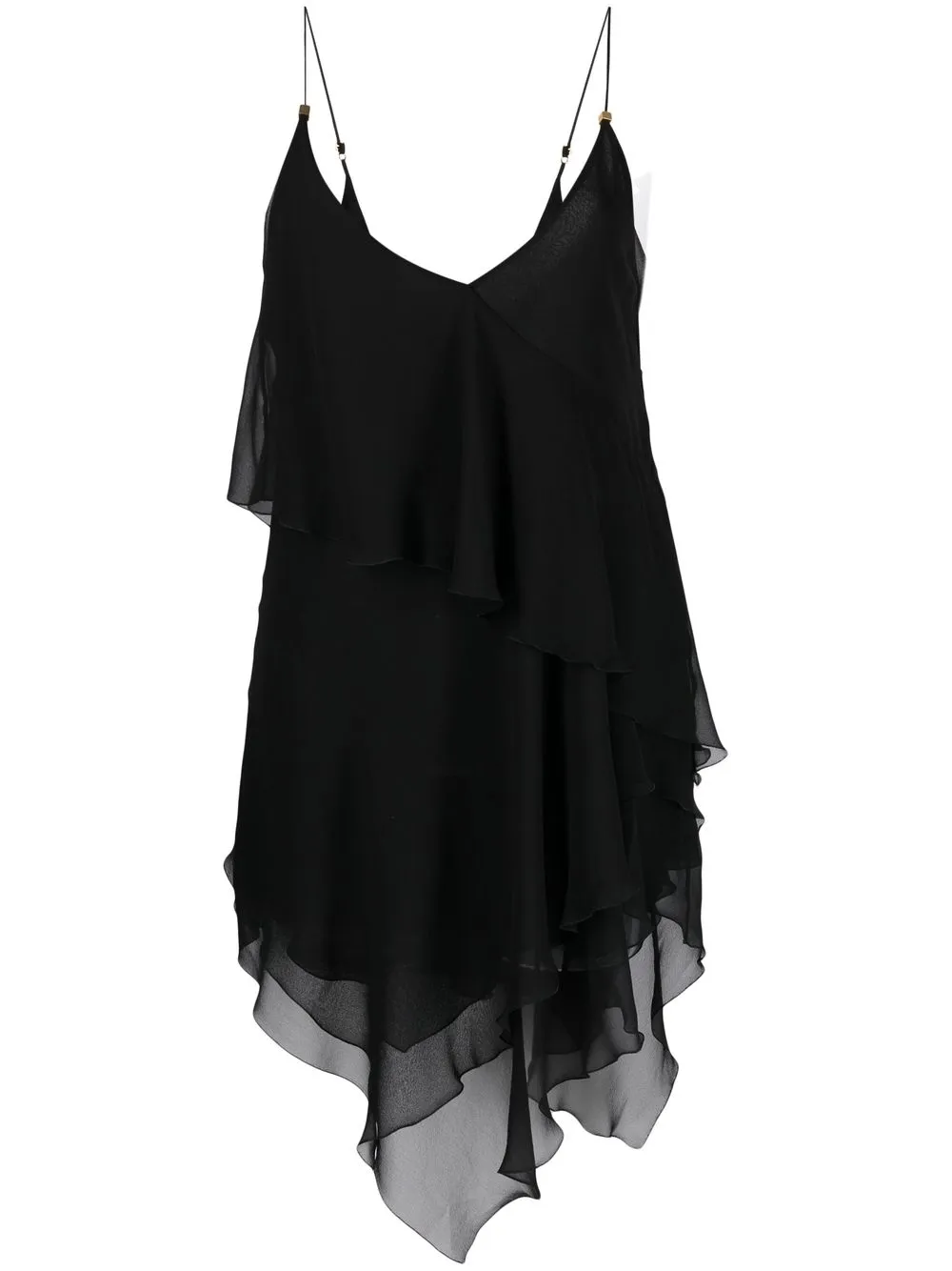 

Blumarine handkerchief hem dress - Black