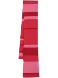 Barrie textured cashmere scarf