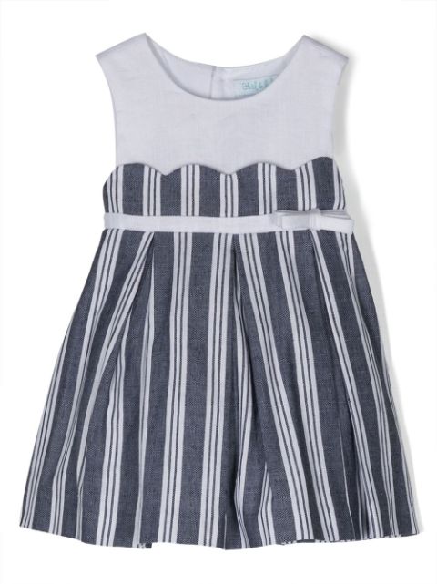 Abel & Lula stripe-pattern sleeveless dress