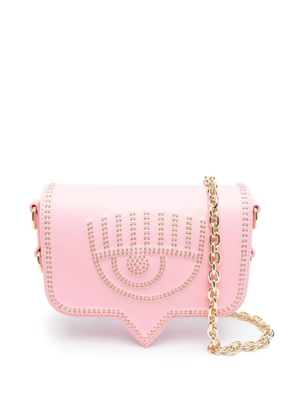 

Chiara Ferragni Eyelike-motif crossbody bag - Pink