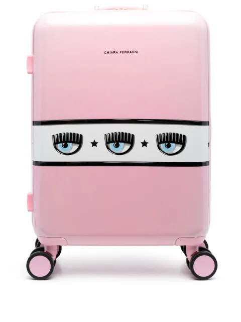 Chiara Ferragni logo-print suitcase