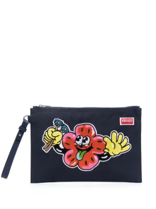 ケンゾー KENZO クラッチバッグ ビッグポーチ セカンドバッグ