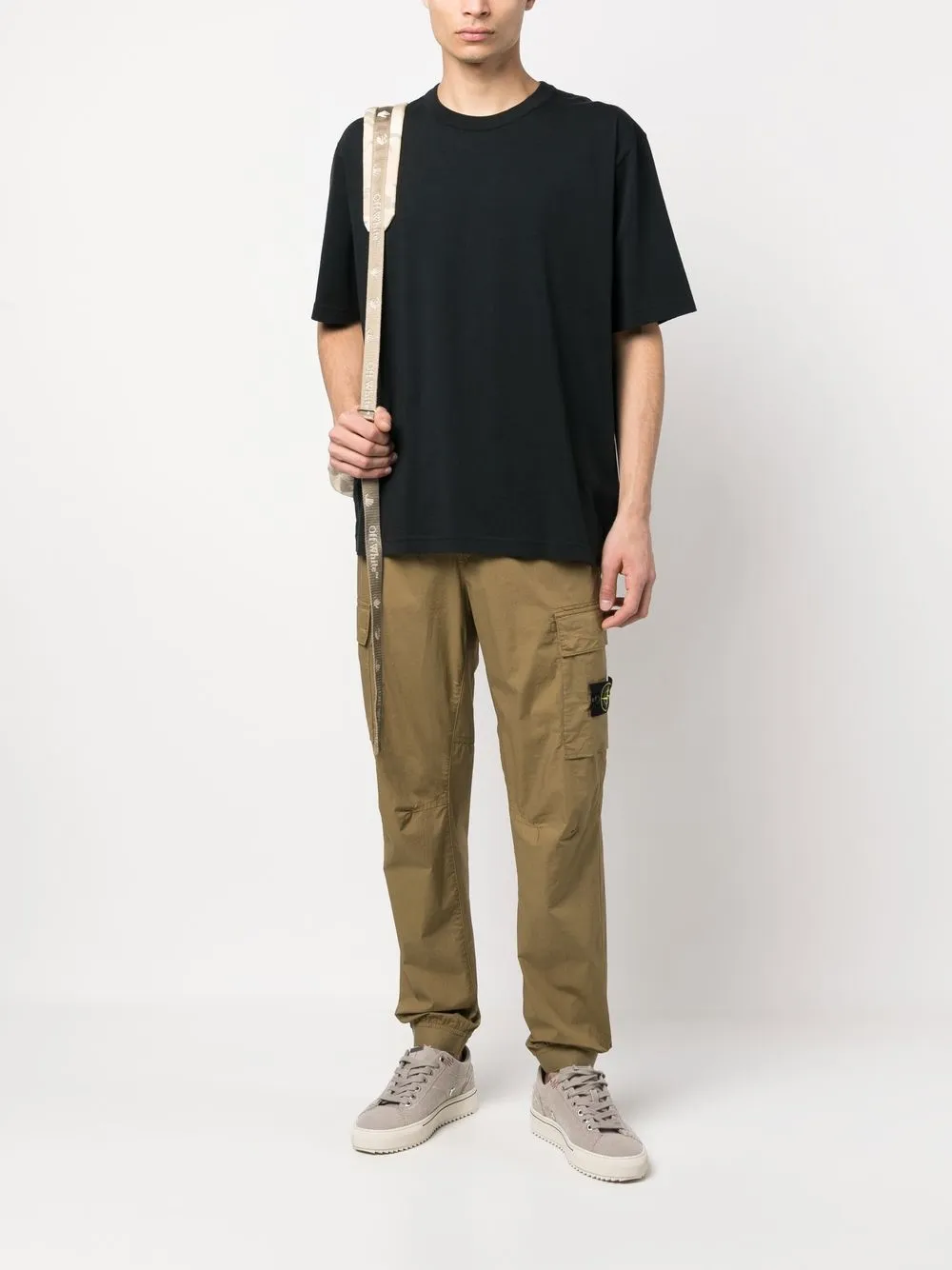 Stone Island Cargo broek - Groen
