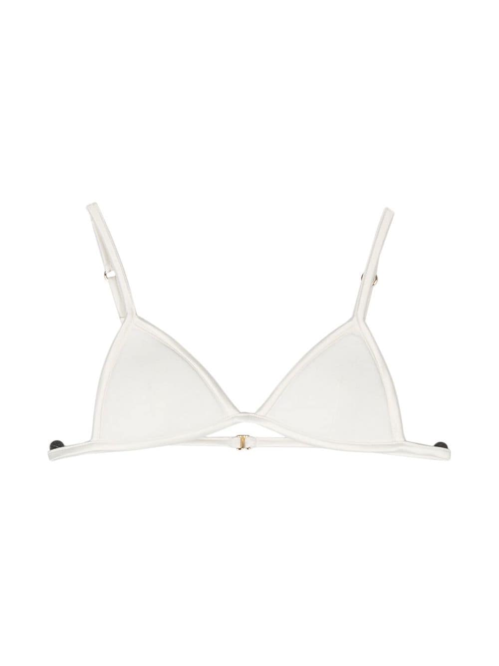 Story Loris Kids' Triangle-cup Bra In White