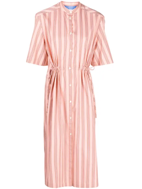 Paul Smith striped cotton midi shirt dress