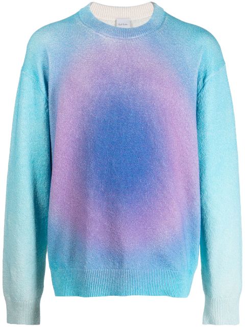 Paul Smith tie-dye-print long-sleeved cotton sweatshirt 