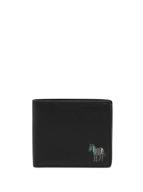PS Paul Smith Zebra-patch leather wallet