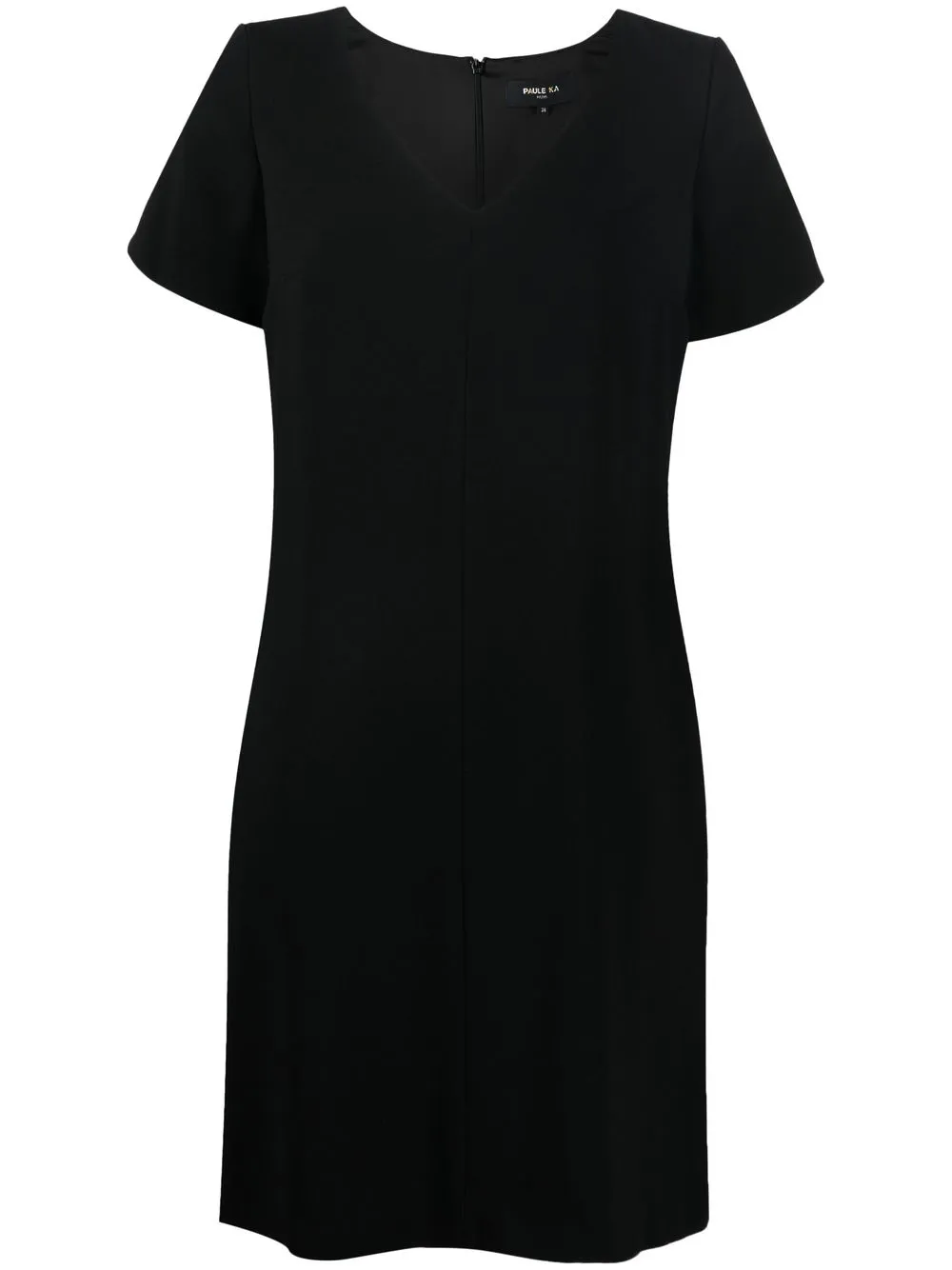 

Paule Ka Envers crepe mini dress - Black