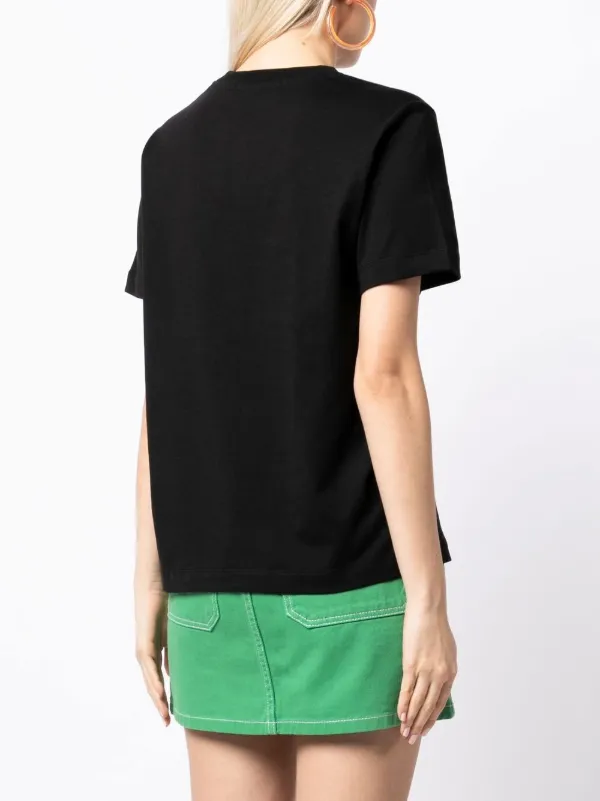 Tシャツ・カットソー MSGM Woman T-Shirt Black 3742MDM111247798 99 T-Shirts and Top for Women | Designer women's T-Shirts