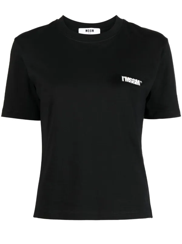 MSGM｜SHORT-SLEEVED ROUND NECK T-SHIRTS (3540MM550 23779 2000MM500_200002_99_01_600x600