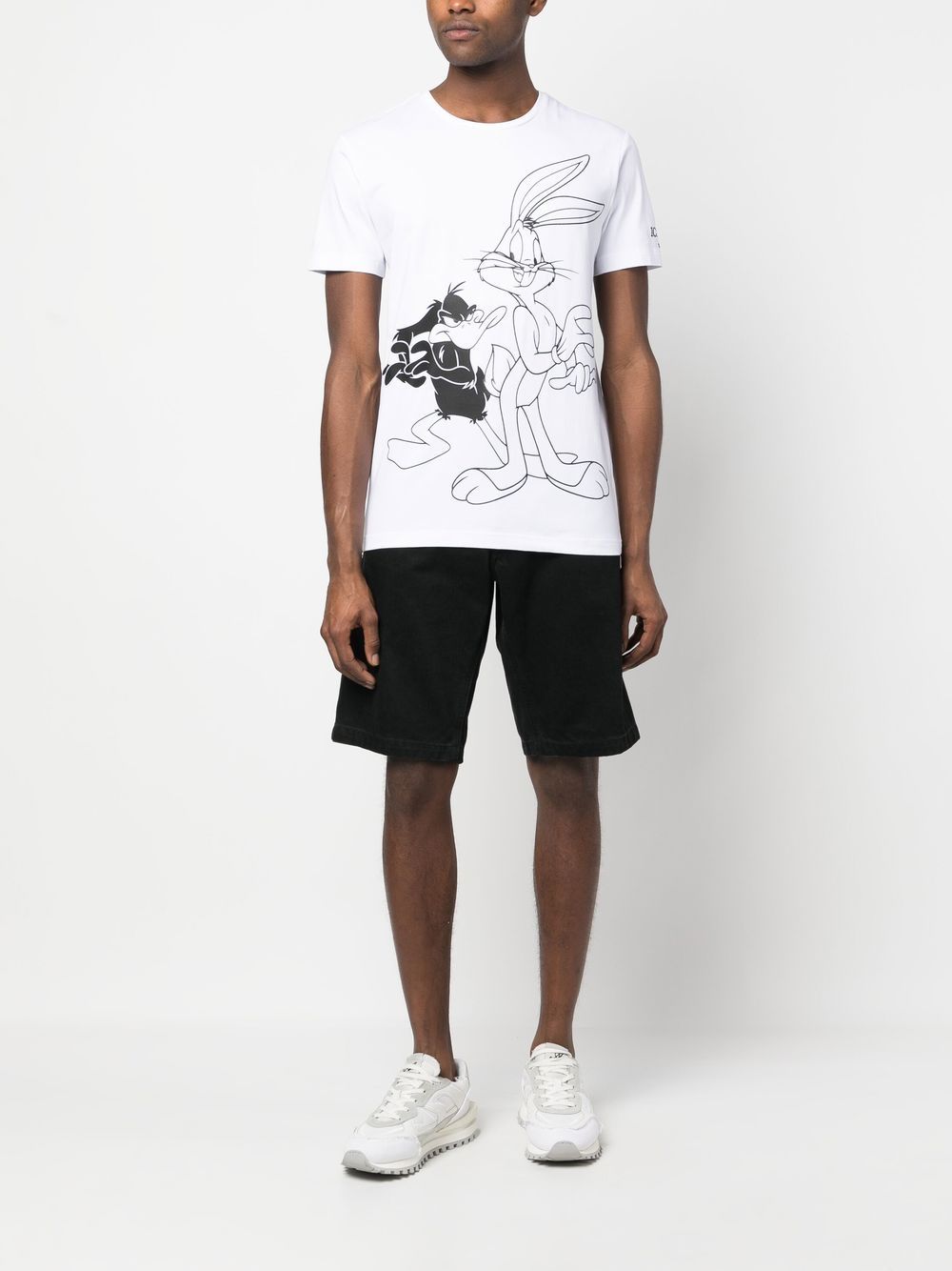 Iceberg Katoenen T-shirt - Wit