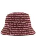 Jacquemus logo-embroidered bucket hat - Brown