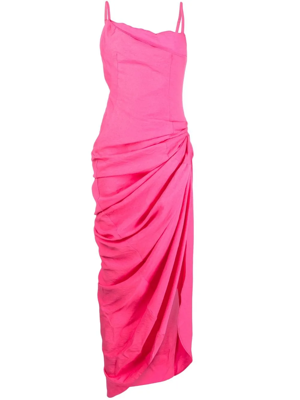 Jacquemus La Robe Saudade Longue In Pink