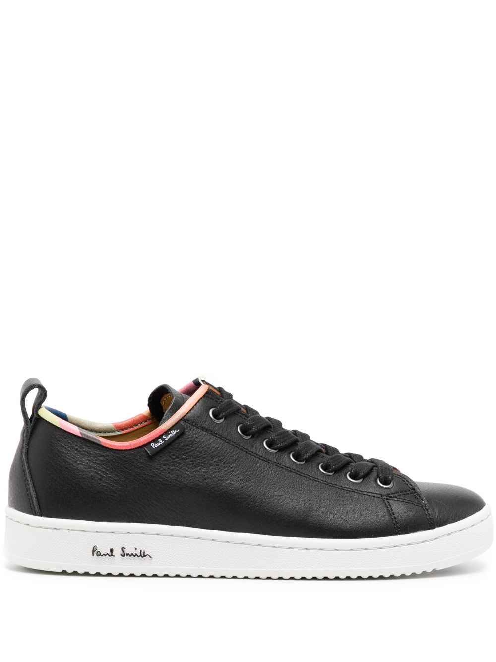 Image 1 of Paul Smith embossed-logo low-top sneakers
