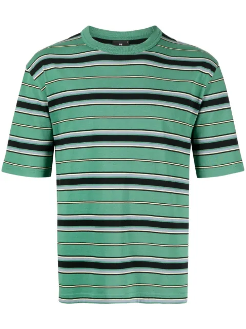 striped cotton T-shirt