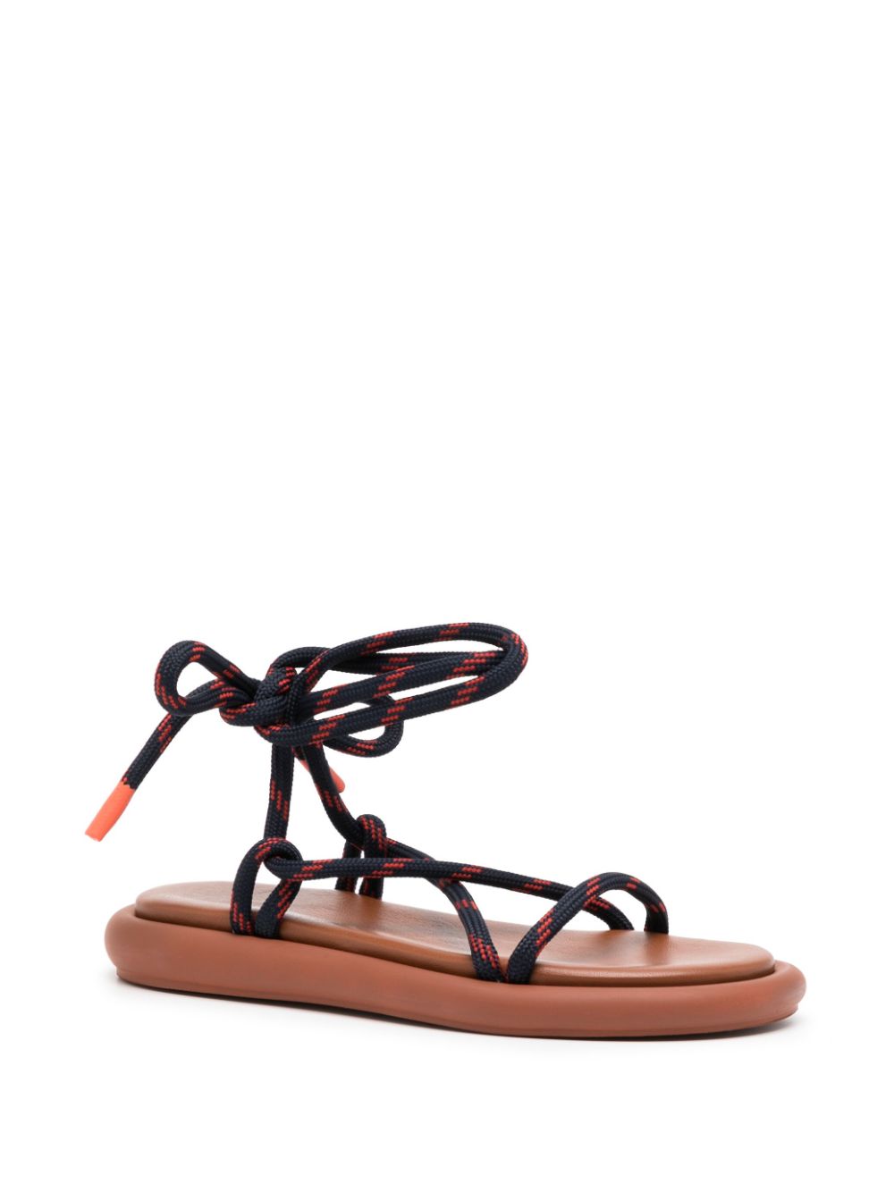 Paul Smith Leren sandalen - Bruin