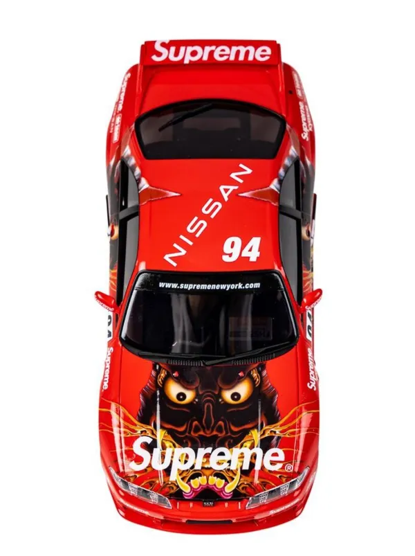 SUPREME シュプリーム 22AW Kyosho Mini-Z Nissan Skyline Nismo R33 RC Readyset 京商 ミニッツ 日産スカイラインニスモR33 RCレディーセット ラジコン レッド165センチ横幅