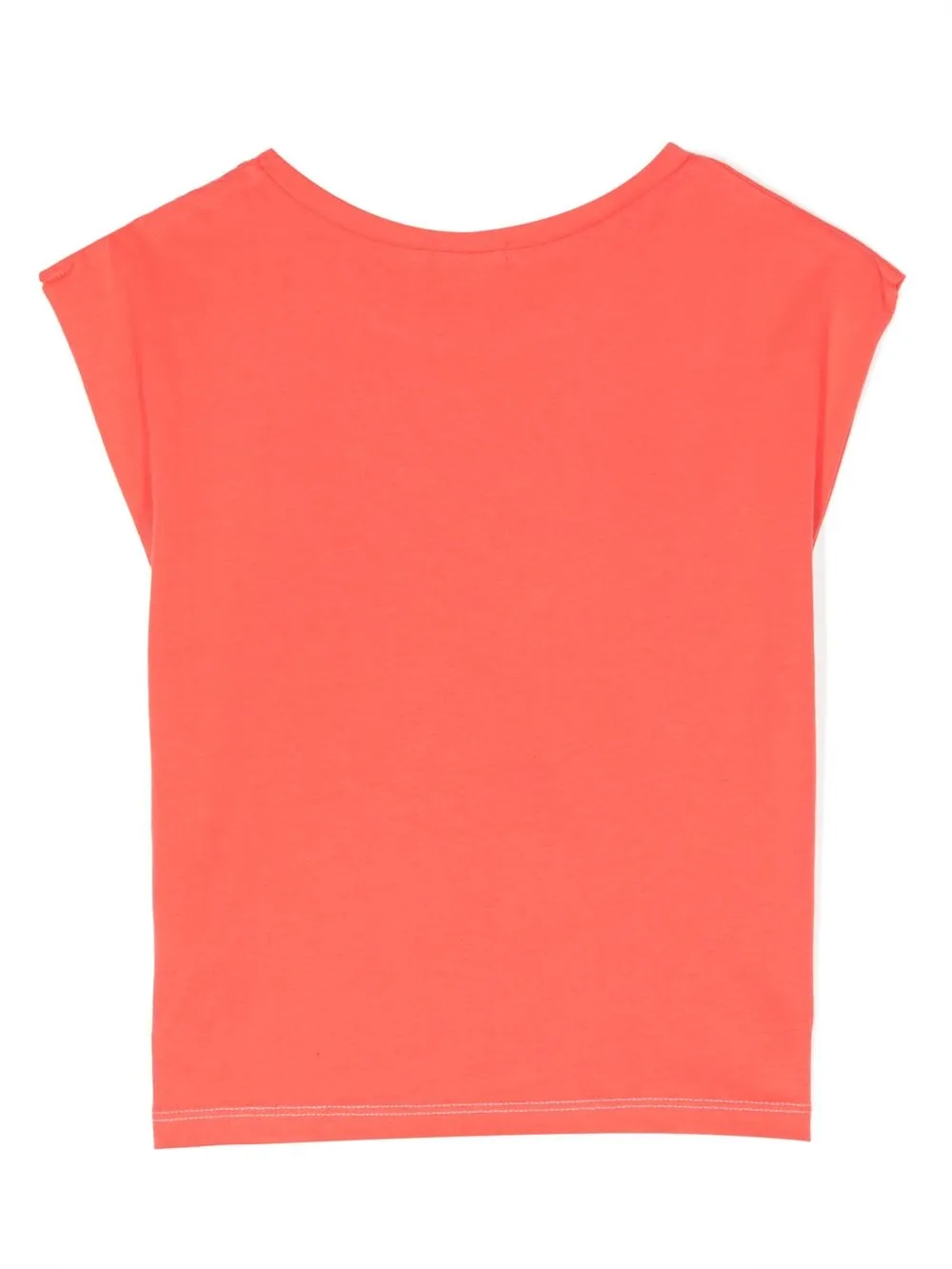 Billieblush T-shirt met print - Rood