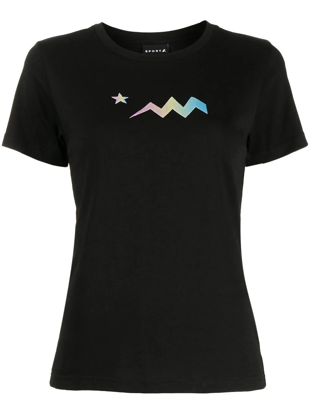 

SPORT b. by agnès b. graphic-print cotton T-shirt - Black