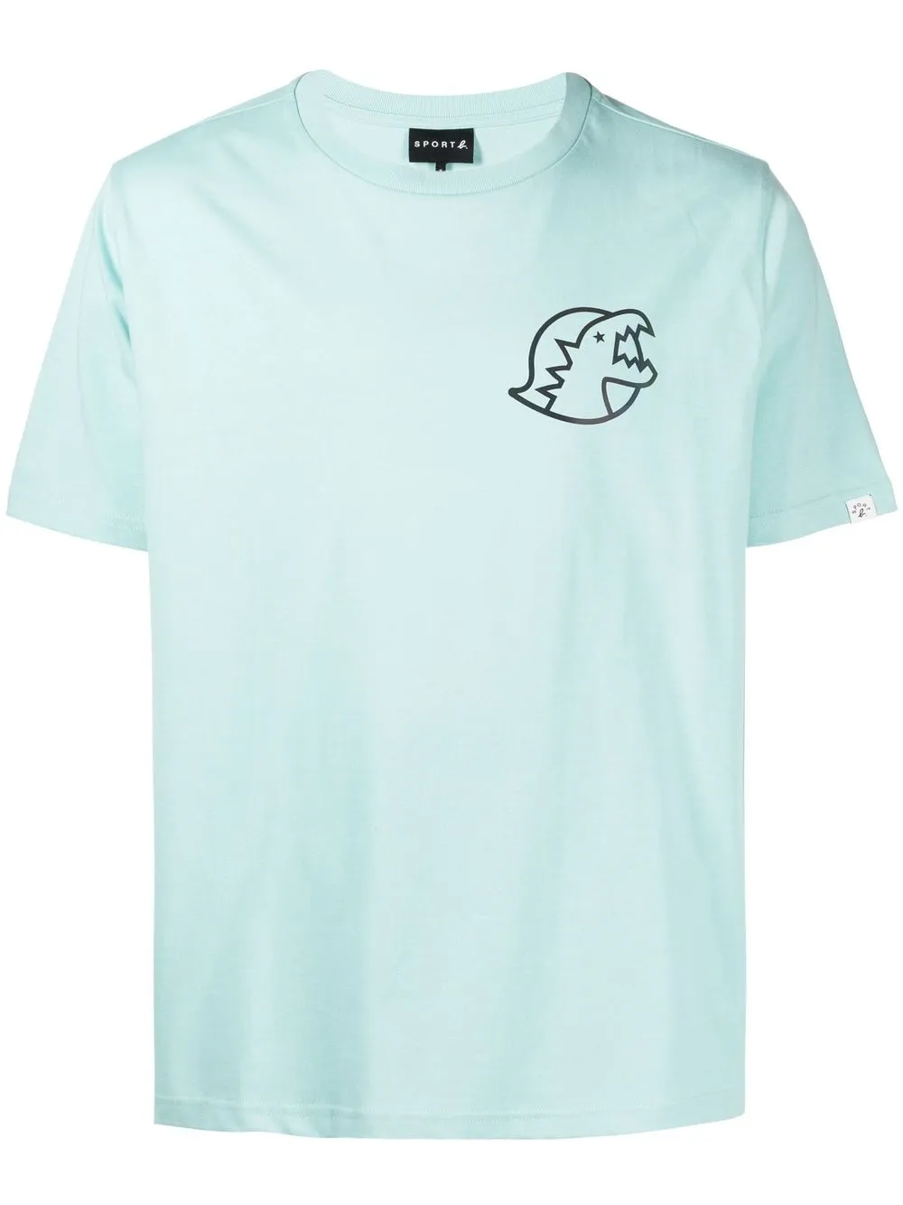 

SPORT b. by agnès b. playera con logo estampado - Azul