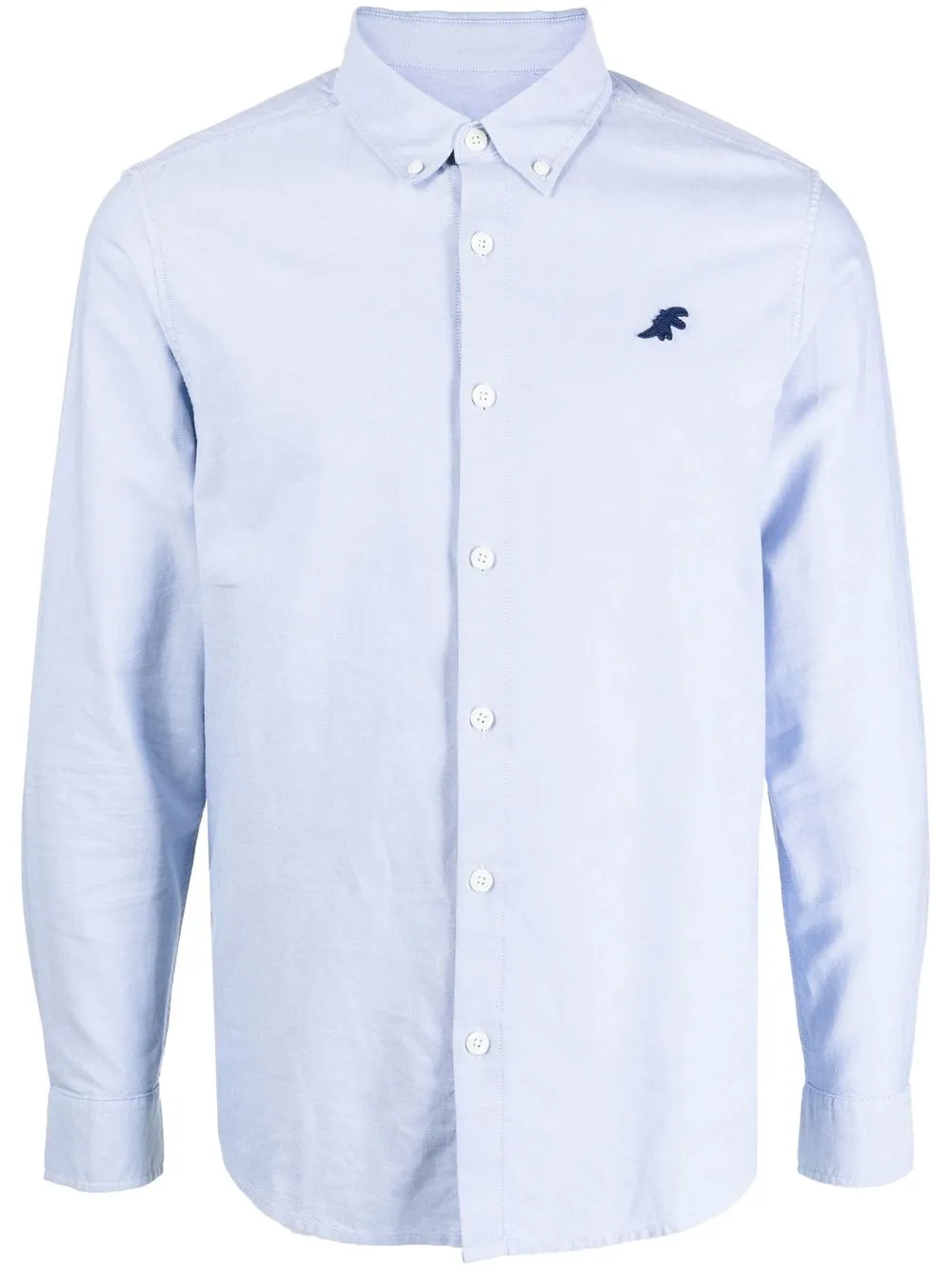 

SPORT b. by agnès b. logo-embroidered button-collar shirt - Blue