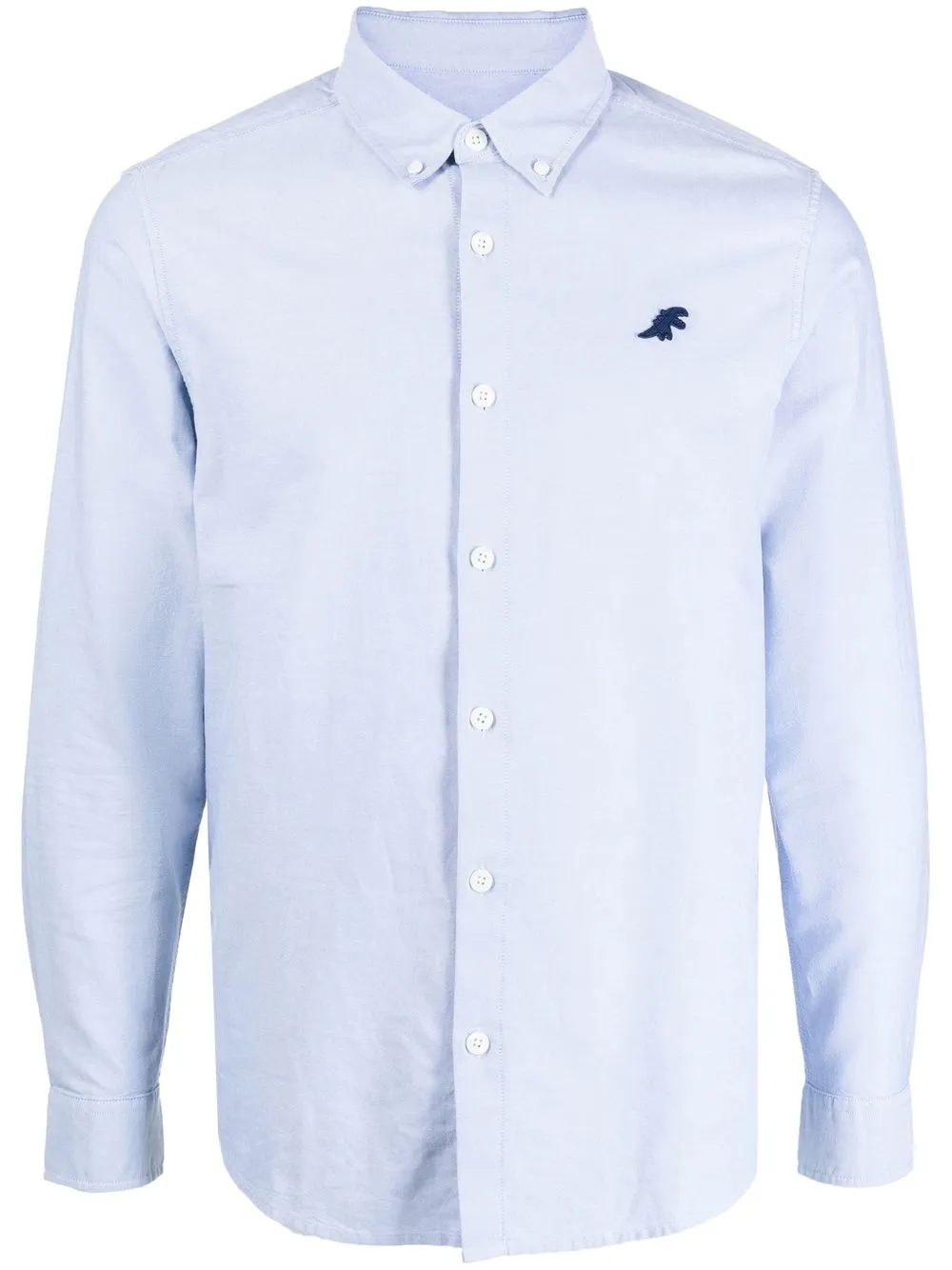 

SPORT b. by agnès b. camisa con logo bordado - Azul
