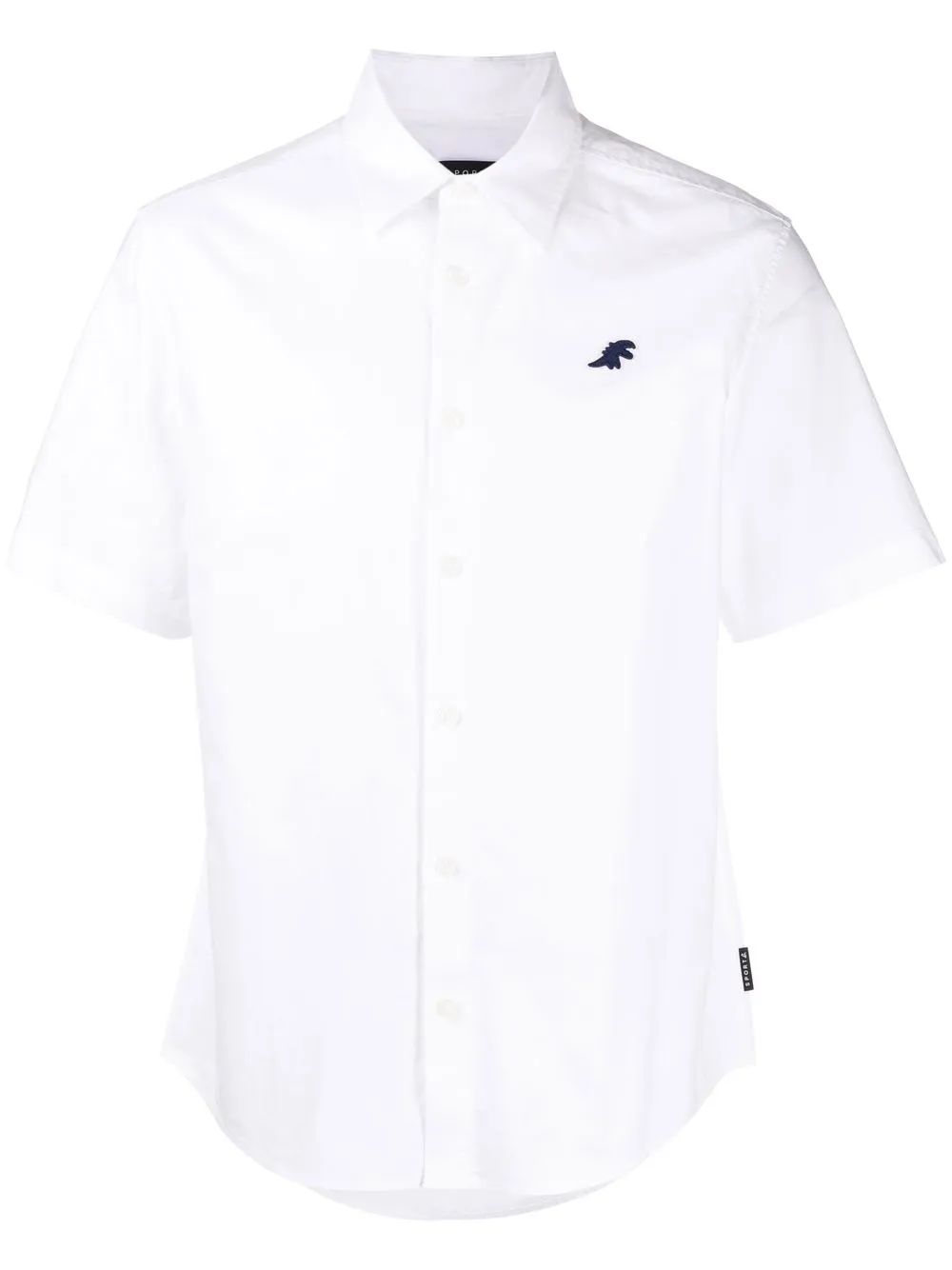 

SPORT b. by agnès b. logo-embroidered short-sleeve shirt - White