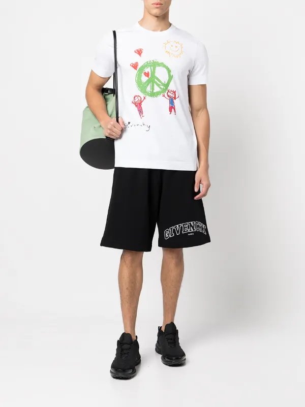 Givenchy logo-print Track Shorts | Black | FARFETCH Givenchy logo-print Track Shorts | Black | FARFETCH