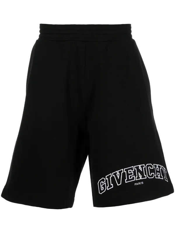 Black givenchy shorts online