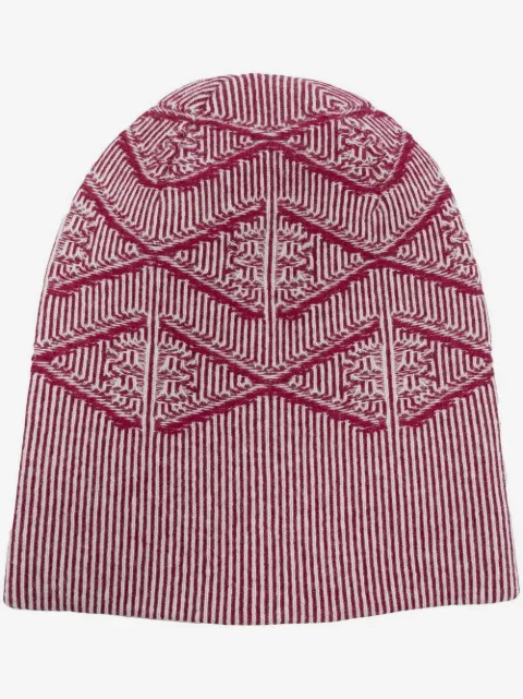 Barrie cashmere monogram beanie