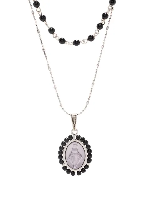 Dsquared2 charm two-layer necklace