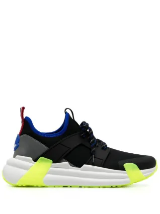 MONCLER lunarove スニーカー MONCLER Lunarove Rubber and Leather-Trimmed Neoprene