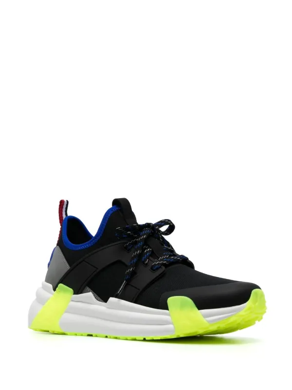 スニーカー MONCLER Woman Sneakers Black 4M00140M3457 999 Moncler High Top Leather Trainers Sneakers BRIANNA Black