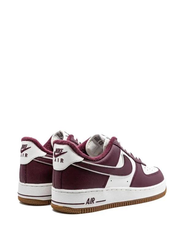 Купить Nike Air Force 1 Low Gum Night Maroon/Sail Mens Shoes