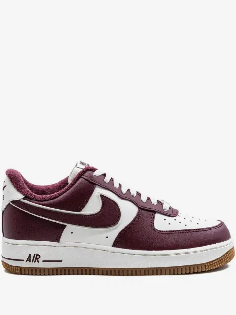 Nike Air Force 1 Low "College Pack - Night Maroon" sneakers