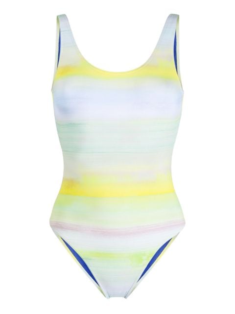 Paul Smith round-neck striped swimsuit