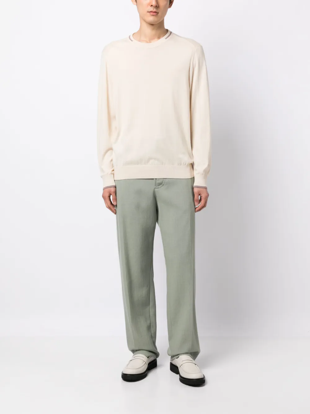 Paul Smith Gestreepte trui - Beige