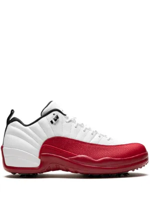 Jordan 12 hot sale womens red