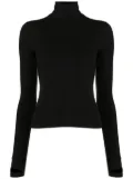 Gloria Coelho high-neck top - Black