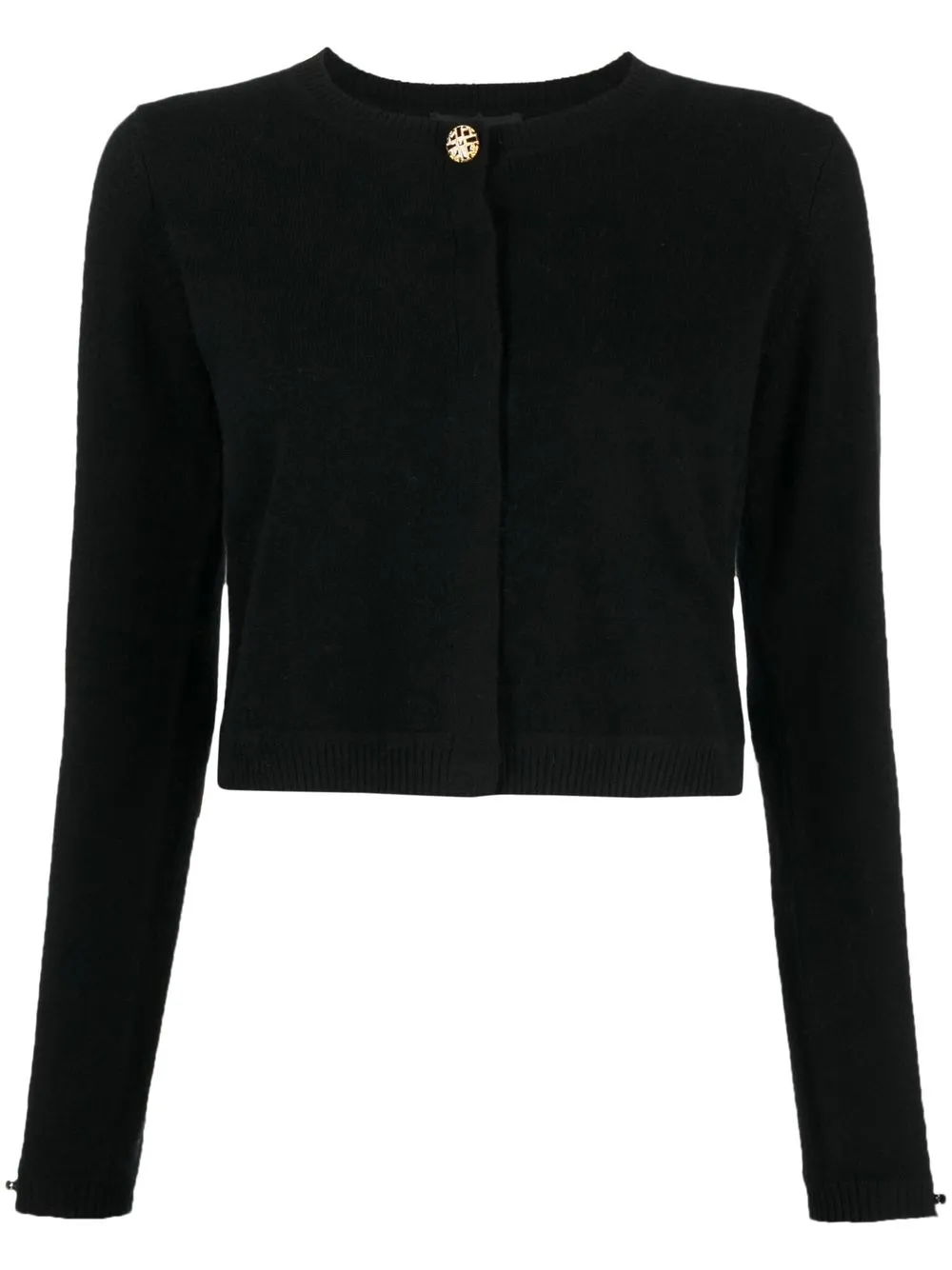 

Paule Ka cashmere ribbed-trim cardigan - Black